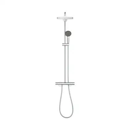 Душова система з термостатом, настінний монтаж Grohe QuickFix Vitalio Start System 250 Cube 26697000