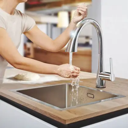 Смеситель для кухни сенсорный Grohe Zedra Touchh 30219002