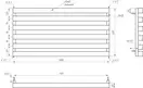 Genesis Aqua Радиатор отопления Genesis-Aqua Ascania 120x60 см (209001)