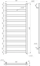 Genesis Aqua Полотенцесушитель Maxi (3103)