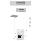 Paffoni Compact Box Термостат для душу, чорний матовий (CPT518NO)