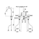 Смеситель для раковины Paffoni Level-Lep (цвет - хром), без донного клапана (LEP052CR)
