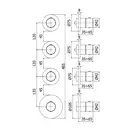Paffoni Modular Box Термостат для душу/ванни, білий матовий (MDE019BO)
