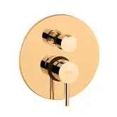 Paffoni Light Змішувач для душу прихований, Honey gold (LIG018HG)
