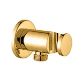Держатель для ручного душа Paffoni Light/Stick (цвет - Honey gold spazzolato / Матовое медовое золото) (ZSUP031HGSP)