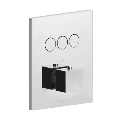 Paffoni Compact Box Термостат для душу, білий матовий (CPT519BO)