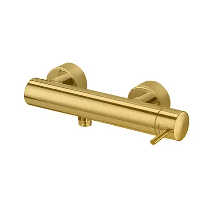 Душевая система с термостатом Paffoni Master Top King (цвет - цвет - Honey gold / Медовое золото), верхний душ Ø 300 мм (ZCOL621KLIGHG)