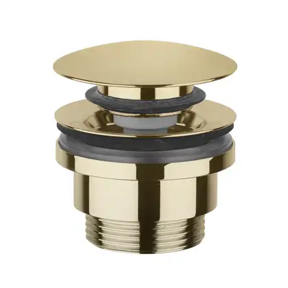 Донный клапан Clic-Clac Paffoni Light (цвет - White gold / Белое золото) (ZSCA050WG)