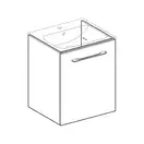 Тумба под раковину Geberit Selnova Square slim rim 53,8 см, орех светлый (501.219.00.1)