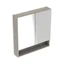 Зеркальный шкафчик Geberit Selnova Square 58,8 х 17,5 х h85 см, орех светлый (501.267.00.1)