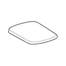 Сиденье для унитаза Geberit Selnova Compact, soft-close, крепление сверху (501.929.01.1)
