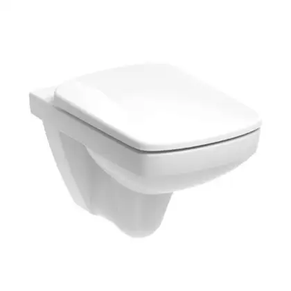 Унитаз подвесной Rimfree (безободковий) Geberit Selnova Square с сиденьем Soft Close QuickRelease (500.275.01.1+500.336.01.1)