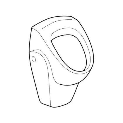 Geberit Selnova Писсуар, белый (500.344.01.1)