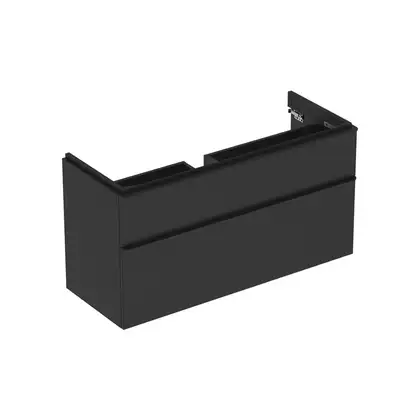 Тумба под раковину Geberit Smyle Square 118,4 см, лава матовая (500.355.JK.1)