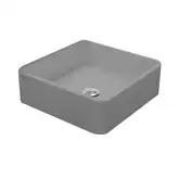 Раковина накладная на столешницу Flaminia Miniwash 48 х 36 х h13 см, цвет - Grigio Lava (MWL48 Grigio Lava)