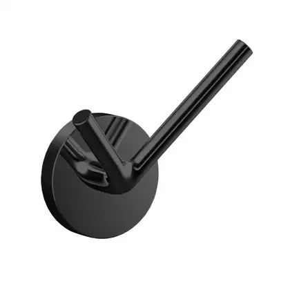 Крючок двойной Emco Round, чёрный матовый (437513301)