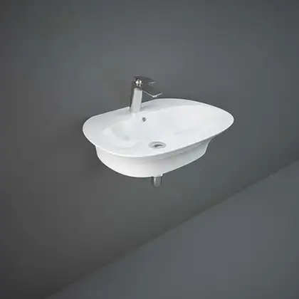 Раковина подвесная Rak Ceramics Sensation 65 х 46 см (SENWB6501AWHA)