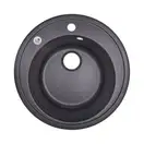 Lidz D510/200 BLA-03 Кухонна мийка, чорна (LIDZBLA03D510200)