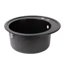 Lidz D510/200 Кухонна мийка, чорна матова (LIDZBLM14D510200)