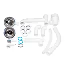 Кухонная мойка с дополнительной чашей Lidz 1000x500/225 GRF-13 (LIDZGRF131000500225)