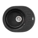 Lidz GRF-13 Кухонна мийка, графіт (LIDZGRF13620500200)