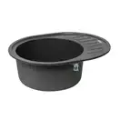 Lidz GRF-13 Кухонна мийка, графіт (LIDZGRF13620500200)