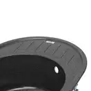 Lidz GRF-13 Кухонна мийка, графіт (LIDZGRF13620500200)