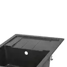 Lidz GRF-13 Кухонна мийка, графітова (LIDZGRF13650500200)