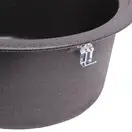 Lidz D510/200 GRF-13 Кухонна мийка, графіт (LIDZGRF13D510200)