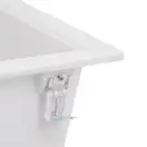 Кухонная мойка Lidz 460х515/200 WHI-01 (LIDZWHI01460515200)