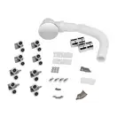 Душевая кабина Lidz Latwa SC80x80.SAT.LOW.TR, стекло прозрачное 4 мм (LLSC8080SATLOWTR)