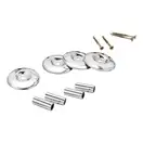 Полотенцесушитель водяной Lidz Trapezium (CRM) D38/25 500x500 P4 (LTRPZD382550504WAT)