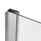 Душевая кабина Lidz Wieza SC90x90.SAT.HIGH.L, стекло Linie 4 мм (LWISC9090SATHIGHL)