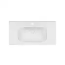 Раковина Qtap Albatross 5H 1000х500х210 White с донным клапаном QT01115100HW