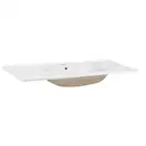 Раковина Qtap Albatross E49 1200х490х200 White с донным клапаном QT01119120E49W