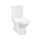 Унітаз-компакт Qtap Aries безобідковий з сідінням Soft-close QT03222171ARW