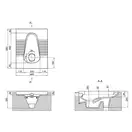 Чаша Генуя Qtap Kalao 525х470х247 White QT0823HD5LW