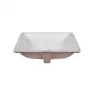 Раковина Qtap Stork 555х410х200 White с донным клапаном QT1511LU022W