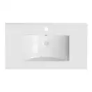 Комплект Qtap Tern 800х725х437 White тумба напольная + раковина врезная, с полотенцедержателем QT1771TNЛ8013080CW (QT1771TNL8013080CW)