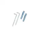 Комплект Qtap Tern 600х580х437 White тумба напольная + раковина врезная, с полотенцедержателем QT1772TPЛ6013060CW (QT1772TPL6013060CW)