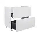 Тумба напольная Qtap Tern 800х725х437 White с полотенцедержателем QT1773TNL801W