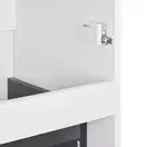 Тумба напольная Qtap Tern 800х725х437 White с полотенцедержателем QT1773TNL801W