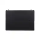 Тумба напольная Qtap Tern 800х725х437 Matt black с полотенцедержателем QT1774TPL802MB