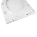 Унитаз-компакт Qtap Aquarius безободковый с сиденьем Soft-close QT2122C665PW