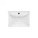 Раковина подвесная моноблок Qtap Presto 600х450х405mm White с донным клапаном QT2411G822W