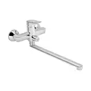 Смеситель для ванны Qtap Leo 3262102GC (QTLEO3262102GC)