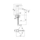Смеситель для биде Qtap Robin 2060102K (QTROB2060102K)