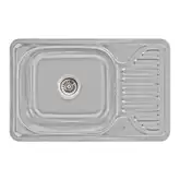 Кухонная мойка Lidz 6642 0,8 мм Micro Decor (LIDZ664208MICDEC)