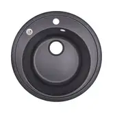 Lidz D510/200 BLA-03 Кухонна мийка, чорна (LIDZBLA03D510200)