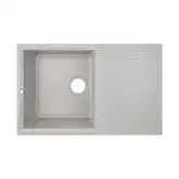 Lidz GRA-09 Кухонна мийка, сіра (LIDZGRA09790495230)